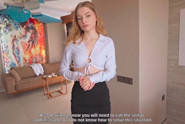 Я администраторша отеля, своей пиздой решаю все проблемы